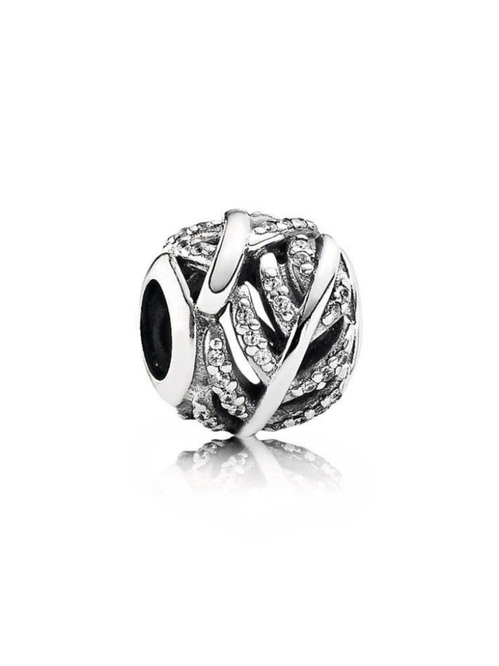 Pandora "Light as a Feather" Charm